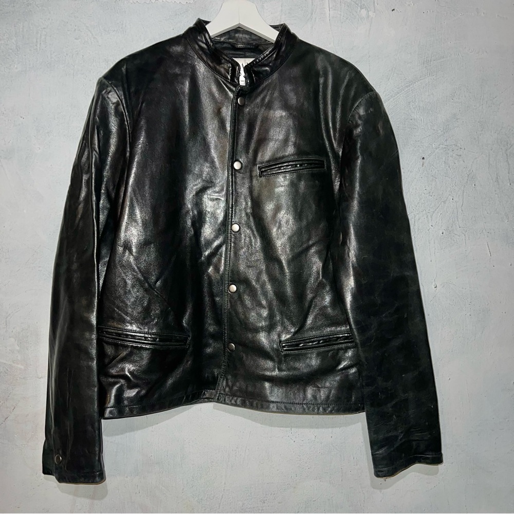 Armani Leather Jacket M